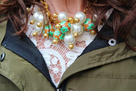 MIS LOOKS - GABARDINA CAQUI Y ENCAJE MIS LOOKS - GABARDINA CAQUI Y ENCAJE