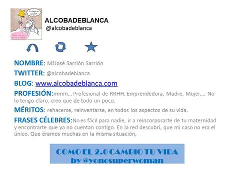 COMO EL 2.0 CAMBIO TU VIDA: ALCOBA DE BLANCA