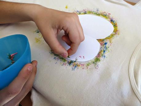 Tutorial con Kawaii Arts: camiseta estampada / Guest post: stamped T-shirt tutorial by Kawaii Arts