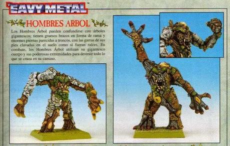 Hombres Árbol en 17 de la edición española de la revista White Dwarf de Julio/Agosto de 1996