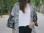 #ChicnFitLook Nuria Castro: chaqueta kimono