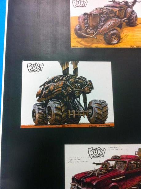 SALVAJE COLECCIÓN DE ARTE CONCEPTUAL DE MAD MAX: FURY ROAD