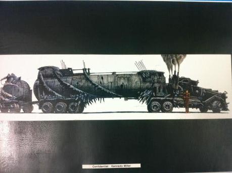 SALVAJE COLECCIÓN DE ARTE CONCEPTUAL DE MAD MAX: FURY ROAD