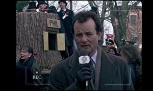 Bill Murray volvía en bucle a lo mismo, cada día, como en la tele nuestra