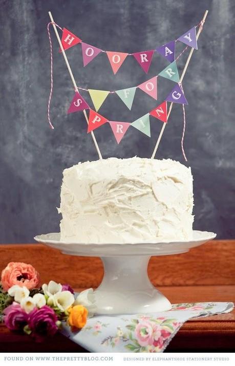 ¡5 cake toppers imprimibles gratuitos para la tarta de tu boda!