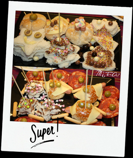 MissChef: sandwiches originales :) Merienda día de la madre