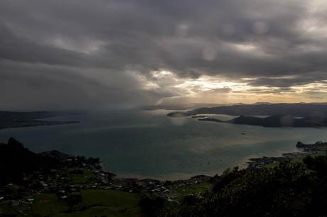 Vistas desde el monte Manaia, Whangarei, Northland