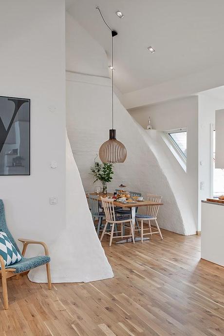 Diseño nórdico en las alturas