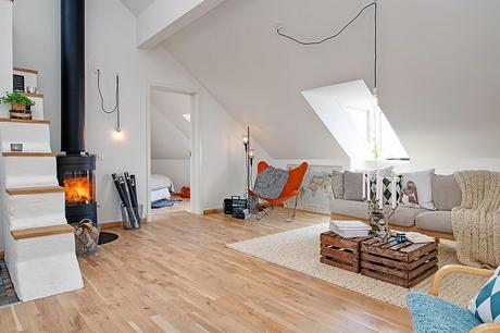 Diseño nórdico en las alturas