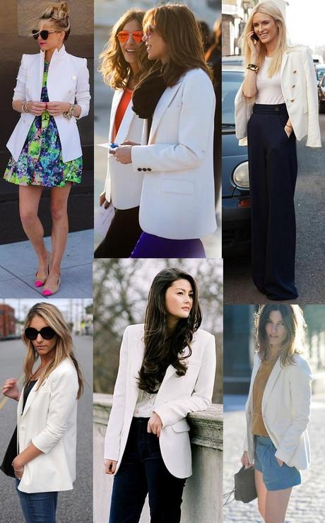 the white blazer http://www.lainthebay.com/search/label/fashion
