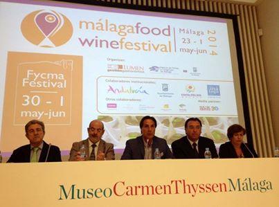 Foto: Comienza la rueda de prensa de presentación ante medios del Malaga Food & Wine Festival en el Museo Carmen Thyssen de Málaga. Gran ambiente! #Gastronomia #Malaga #MalagaFWF