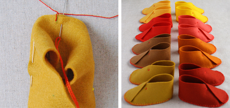 Tutorial para hacer pencos para bebés DIY de fieltro