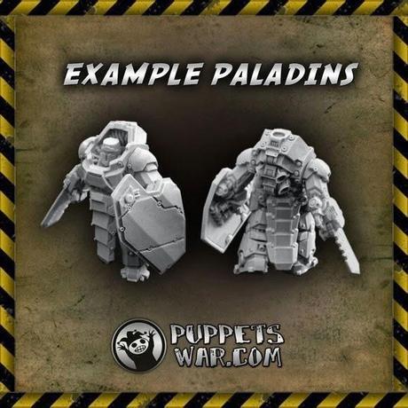 Novedades desde Puppets War(Paladins) y MaxiMini(Armas Sonicas)