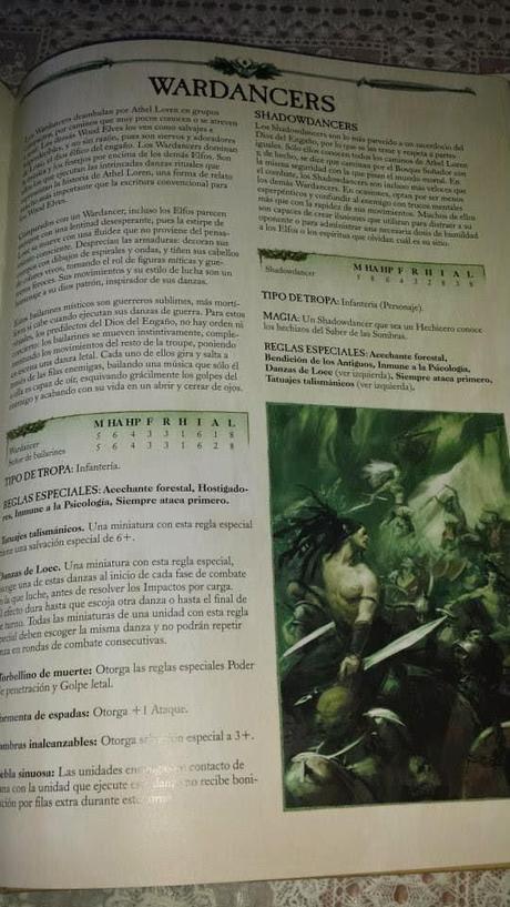 Imagenes del libro de ejercito de Elfos Silvanos y nuevos trasquilones