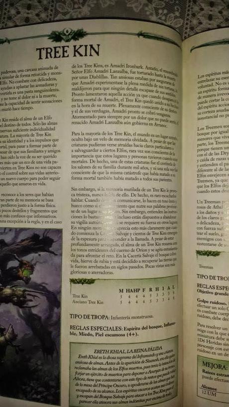 Imagenes del libro de ejercito de Elfos Silvanos y nuevos trasquilones