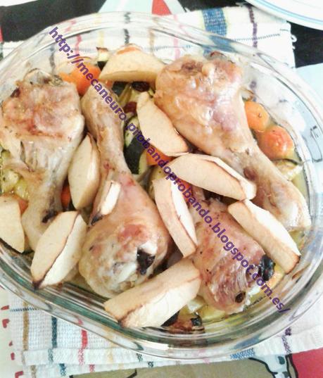 POLLO A LA MANZANA