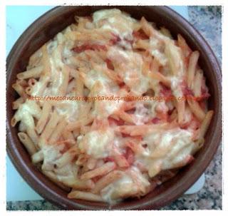 MACARRONES AL HORNO CON QUESO GRATINADO