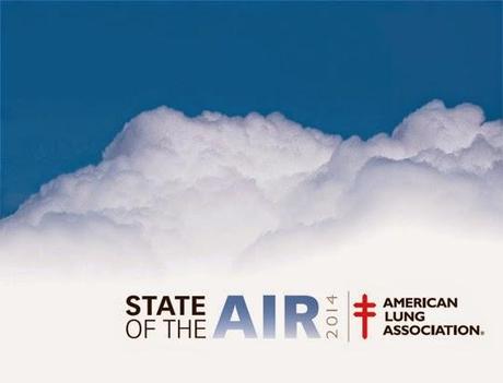 EEUU: Calidad del Aire 2014 (American Lung Association)