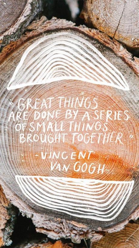 small things... great things...
