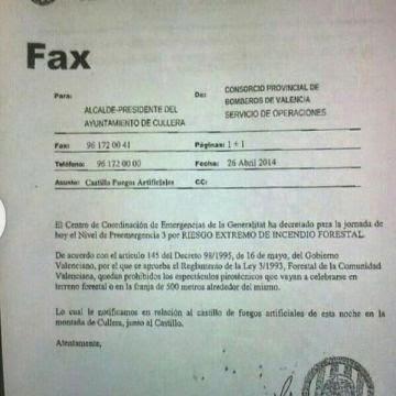 Cullera como síntoma