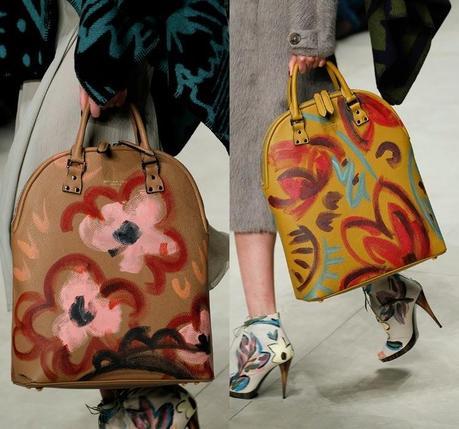 Diy maxi bolso pintado inspirado en Burberry Prorsum