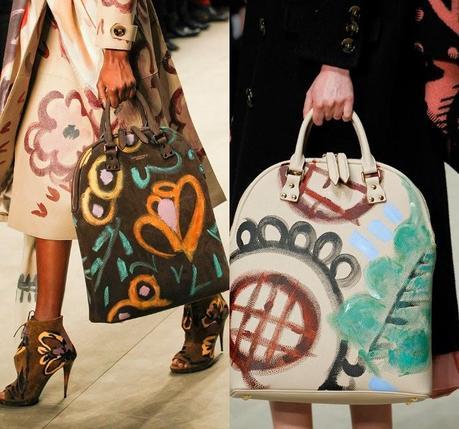 Diy maxi bolso pintado inspirado en Burberry Prorsum