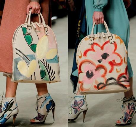 Diy maxi bolso pintado inspirado en Burberry Prorsum