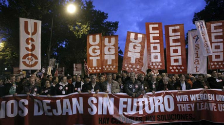 Loa a los sindicatos españoles en el día 1º de Mayo, San José Obrero.