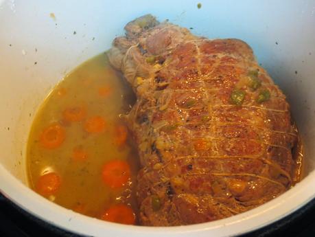 Redondo de ternera guisado olla GM