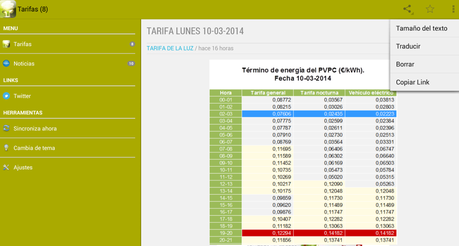 7 Apps de Android para la nueva factura de la luz: Cómo saber que horas son las más baratas