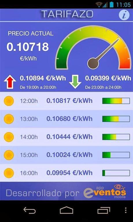 7 Apps de Android para la nueva factura de la luz: Cómo saber que horas son las más baratas