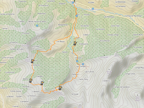 Ruta El Pino a Peña Redonda