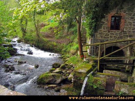 Ruta Peña Redonda: Molín junto al río