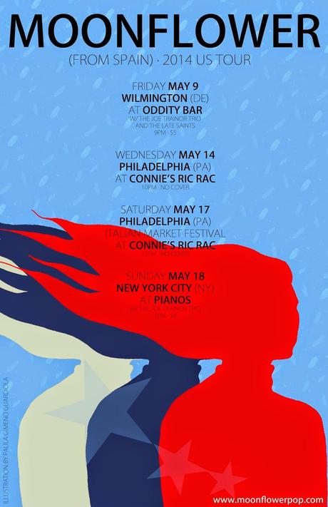 MOONFLOWER: Gira por Estados Unidos