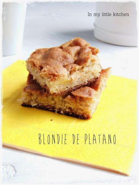 Blondie de plátano