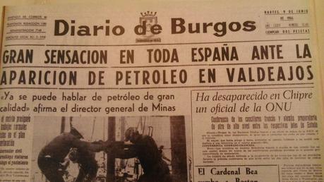 EXPOSICIÓN PARA CONMEMORAR QUE HACE CINCUENTA AÑOS APARECIÓ PETRÓLEO EN LA COMARCA BURGALESA DE LA LORA