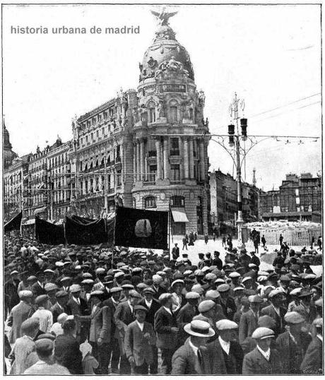 Recuerdos de papel. 1º de Mayo, Día del Trabajo. Madrid 1914