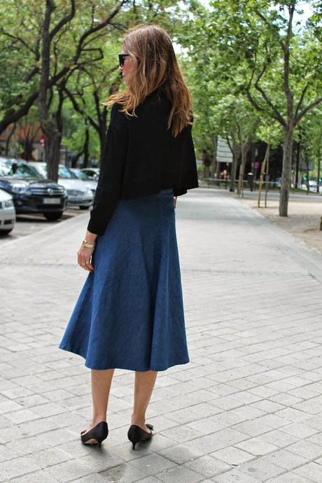 denim skirt