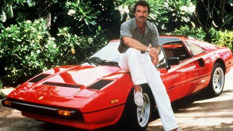 Thomas Magnum y su Ferrari