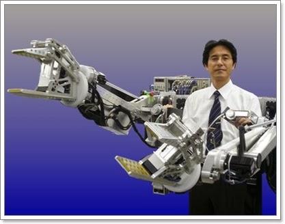 El exoesqueleto para levantar cosas pesadas