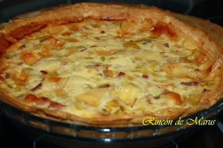 QUICHE DE PUERROS