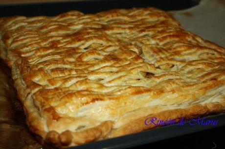 TARTA HOJALDRADA DE MANZANA