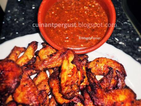 Alitas de pollo con salsa Búfalo / Buffalo wings