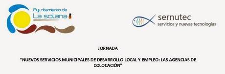 Jornada: “NUEVOS SERVICIOS MUNICIPALES DE DESARROLLO LOCAL Y EMPLEO: LAS AGENCIAS DE COLOCACIÓN”