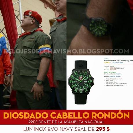 Los relojes revolucionarios de Diosdado