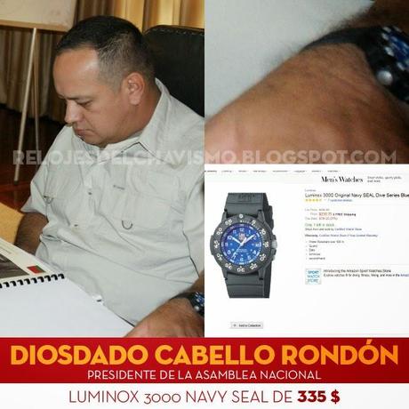 Los relojes revolucionarios de Diosdado