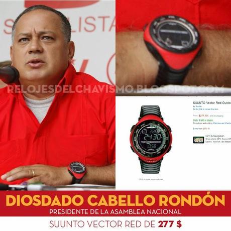 Los relojes revolucionarios de Diosdado