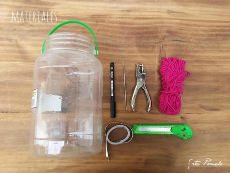 #10 #DIOGENERAS DIY: reciclar un bote de plástico.