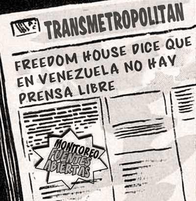 Portada comic - Freedom House Venezuela 2014