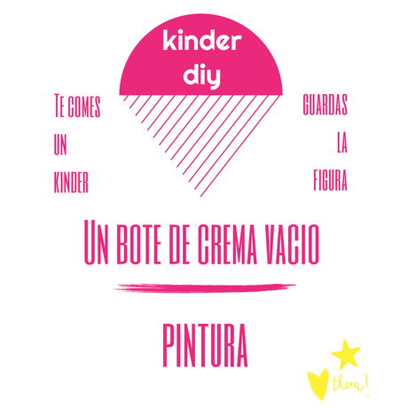 Kinder diy con reciclaje